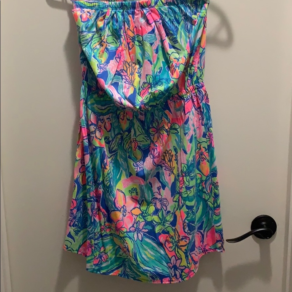 Strapless dress (could use as a cover up)